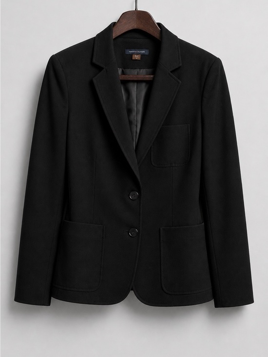 Tommy Hilfiger Jackets & Blazers - Tommy Hilfiger Black Two-Button Blazer Jacket Classic Tailored